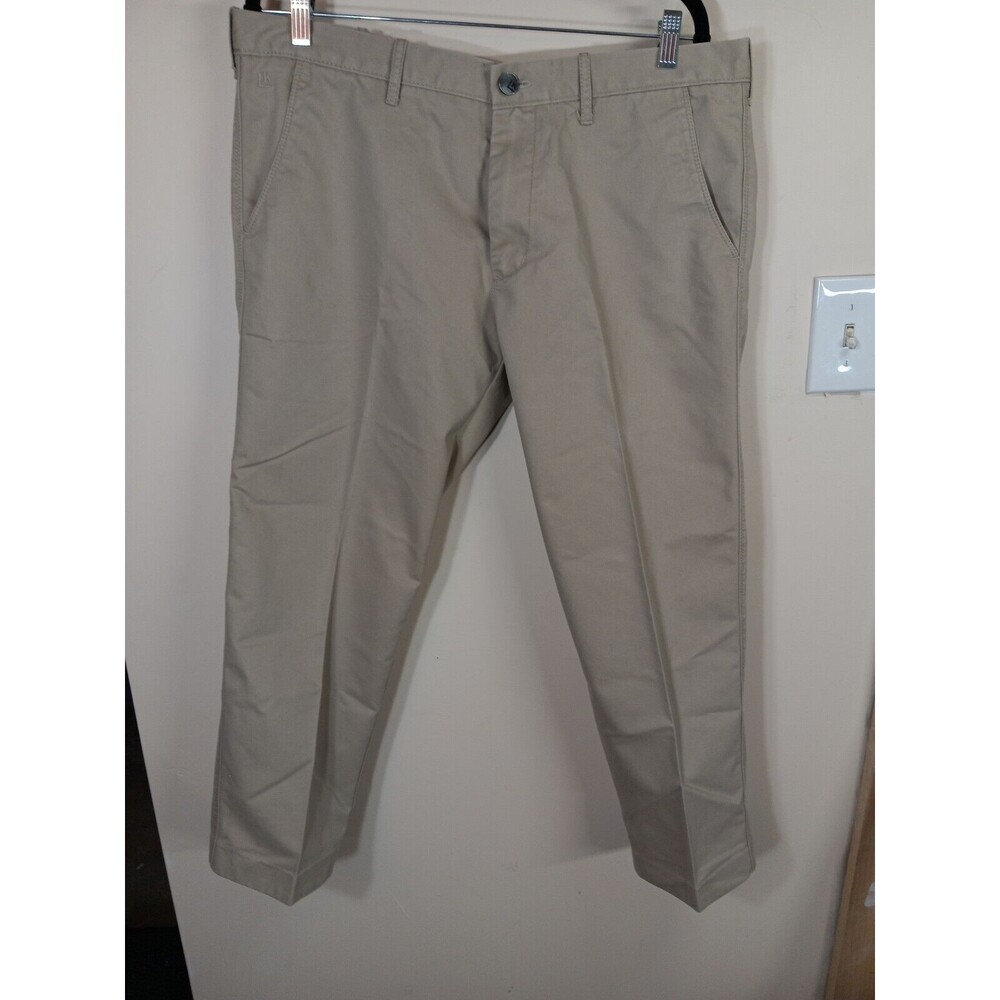 Repreve Mens Chino Pants Size 36x29. 5 Beige Life Well Made Flat Front Straight